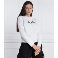 Bluzy damskie - BOSS BLACK Bluza Elaboss | Regular Fit - miniaturka - grafika 1