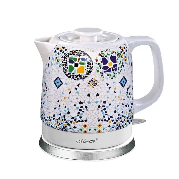 2X Czajnik elektryczny Maestro MR-068-MOSAIC 1500 W 1,5 l wielokolorowy