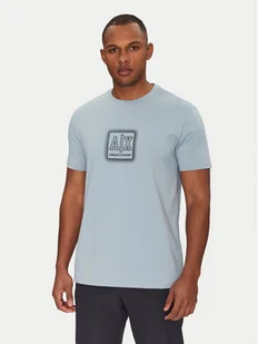 Armani Exchange T-Shirt XM000545 AF10361 U9287 Niebieski Regular Fit - Koszulki męskie - miniaturka - grafika 1
