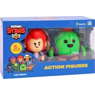 Figurki dla dzieci - Zestaw figurek SUPERBUZZ Brawl Stars Colt x Spike BRW6015A - miniaturka - grafika 1