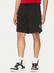 DC Szorty sportowe ADYWS03082 Czarny Regular Fit - Spodenki męskie - miniaturka - grafika 1
