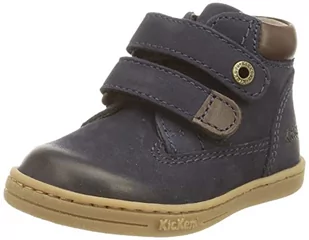 Kickers Unisex Baby 571983-10-10 kozaki, niebieski - Niebieski Marine Perm 10-19 EU - Kozaki damskie - miniaturka - grafika 1