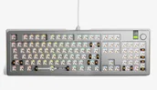 Klawiatury - Glorious Gaming GMMK 3 PRO Barebones klawiatura Dom USB Nie Srebrny GLO-KB-GMMK3-PRO-100-BB-W-SIL-US - miniaturka - grafika 1