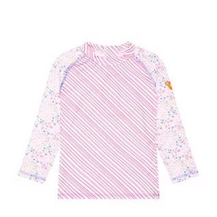 Koszulki dla dziewczynek - Steiff Niemowlęta dziewczynka L002314610 koszulka do pływania, Salmon Rose, Regular, Salmon Rose, 116 cm - grafika 1