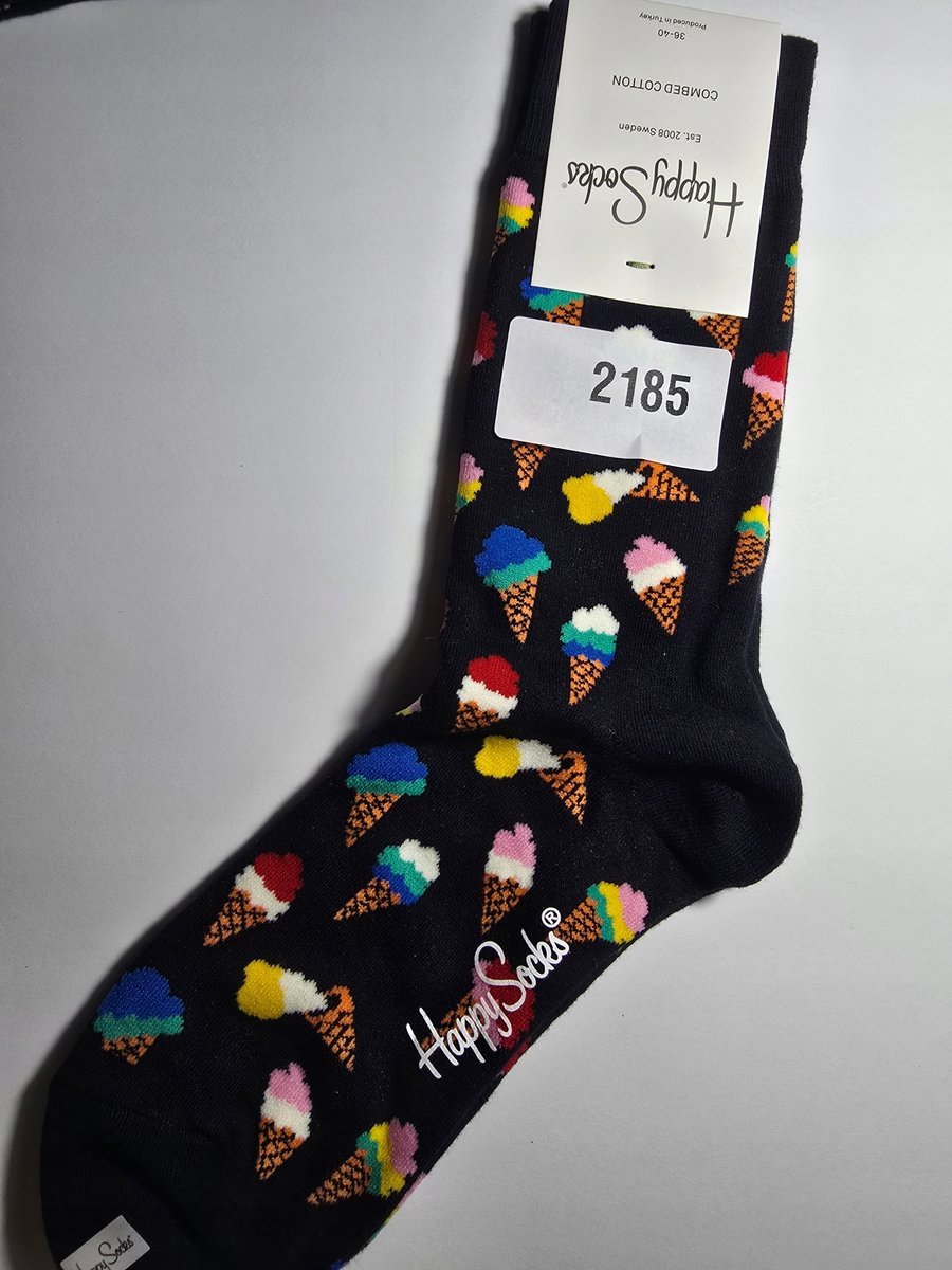Kolorowe skarpety Happy Socks unisex rozmiar 36-40 (2185)