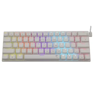 White Shark Wakizashi-2 white US blue switch WAKIZASHI-2-US-W-BLUE.SW - Klawiatury - miniaturka - grafika 1