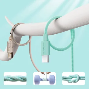 Joyroom kabel przewód USB - Lightning do ładowania / transmisji danych 1m zielony (S-1030M13) - Kable USB - miniaturka - grafika 5