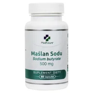 Witaminy i minerały - MedFuture Maślan Sodu 500mg, 60 kapsułek - miniaturka - grafika 1