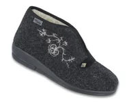 Kapcie damskie - Dr Orto - Obuwie buty damskie kapcie Naturalne futro owcze - 40 - miniaturka - grafika 1