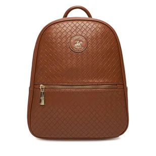 Plecak Beverly Hills Polo Club C-BHPC-H-003-08 Brązowy - Torebki damskie - miniaturka - grafika 1