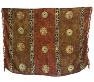 Kimona, stroje i obuwie - Sarongi z Bali - Szczęśliwe Monety - miniaturka - grafika 1