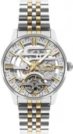 Zegarki męskie - Zegarek męski SLAZENGER SL.09.2269.1.03 złoty fashion skeleton - miniaturka - grafika 1