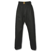 Kimona, stroje i obuwie - Spodnie treningowe czarne Krav Maga Kenjutsu Ninjutsu 150 - miniaturka - grafika 1