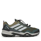 Buty trekkingowe męskie - Trekkingi adidas Terrex Skychaser JH6386 Khaki - miniaturka - grafika 1