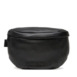Saszetka nerka Just Cavalli 78QA4B13 ZSB81 Czarny - Nerki - miniaturka - grafika 1