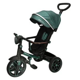 Rowerek trójkołowy TRIKE FIX Elite zielony - Jeździki dla dzieci - miniaturka - grafika 1