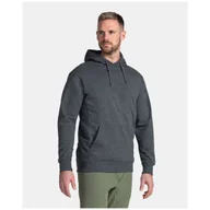 Bluzy sportowe męskie - Męska bluza Kilpi Lagoa-M Rozmiar: XL / Kolor: szary - miniaturka - grafika 1