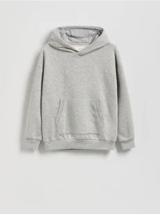 Reserved - Bluza oversize z kapturem - jasnoszary - Bluzy dla chłopców - miniaturka - grafika 1