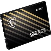 Dyski SSD - MSI SPATIUM S270 SATA 2.5” 480GB S78-440E350-P83 - miniaturka - grafika 1