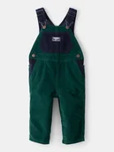 Spodenki dla niemowląt - OshKosh Ogrodniczki w kolorze granatowo-zielonym - miniaturka - grafika 1
