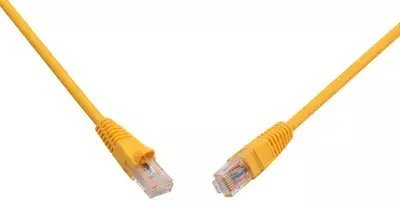 Solarix Patchcord CAT6 UTP PVC 3m Yellow Snag-Proof