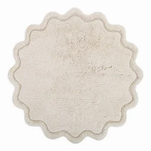 Dywan dziecięcy biały 110x110 Sweet April Ecru - Dywany dla dzieci - miniaturka - grafika 1