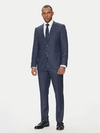 Garnitury - BOSS Garnitur H-Huge 50535401 Niebieski Slim Fit - miniaturka - grafika 1
