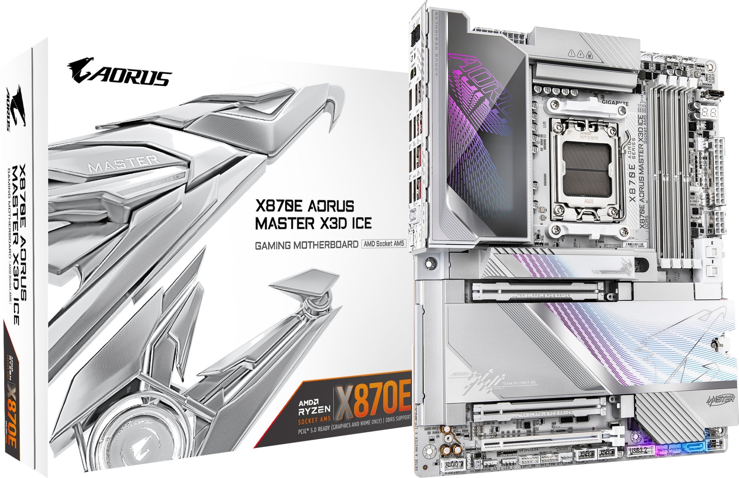 Gigabyte X870E AORUS MASTER X3D ICE X870E A MASTER X ICE