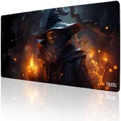 Podkładki pod mysz - PODKŁADKA POD MYSZKĘ XXL Ognisty Mag 100x50 TILT XL XXL Wodoodporna - miniaturka - grafika 1