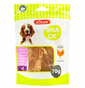 Zolux Zolux Filet z kurczaka 70 g Dostawa GRATIS od 99 zł + super okazje - Przysmaki dla psów - miniaturka - grafika 1
