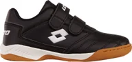Buty dla dziewczynek - Buty dla dzieci Lotto Pacer K czarno-białe 2600110K 1110 27 - miniaturka - grafika 1