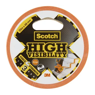 Taśma naprawcza High Visibility 48 mm x 25 m pomarańczowa Scotch 4054596696921 - Spoiwa i uszczelnienia - miniaturka - grafika 1
