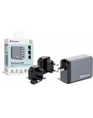 Części i akcesoria do laptopów - Verbatim GaN charger 200W, 1x USB-A, 3x USB-C (grey, PD 3.0, QC 3.0) - miniaturka - grafika 1