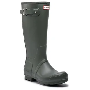 Kalosze Hunter Oryginal Tall MFT9000RMA Zielony - Kalosze damskie - miniaturka - grafika 1