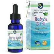 Witaminy i minerały - Omega Pharma NORDIC NATURALS NORDIC NATURALS Baby&apos;s DHA Vegetarian 3 DHA) 30ml - miniaturka - grafika 1