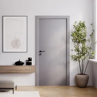 Drzwi wewnętrzne - Pol-Skone Dzwi Wewnętrzne Z Szybą Zenn A01 Laminowane Fibra - miniaturka - grafika 1
