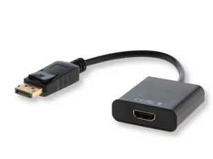 Elmak SAVIO CL-55 Adapter Displayport M - HDMI AF (PPX4935/EU) - Kable komputerowe i do monitorów - miniaturka - grafika 1