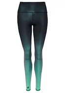 Legginsy - Superdry Training Essential Legginsy WS311709A Black/Hot Mint Ombre 14 Kobieta, Black/Hot Mint Ombre, 40 - miniaturka - grafika 1