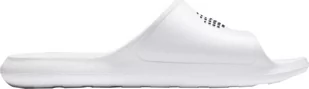 Klapki męskie Nike Victori One Shower Slide białe CZ5478 100-41 - Klapki i japonki męskie - miniaturka - grafika 1