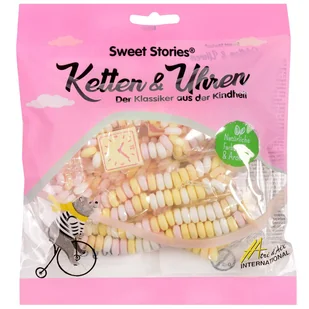 Pudrowe Zegarki Bransoletki Cukierki na Rękę z Niemiec - Cukierki - miniaturka - grafika 1