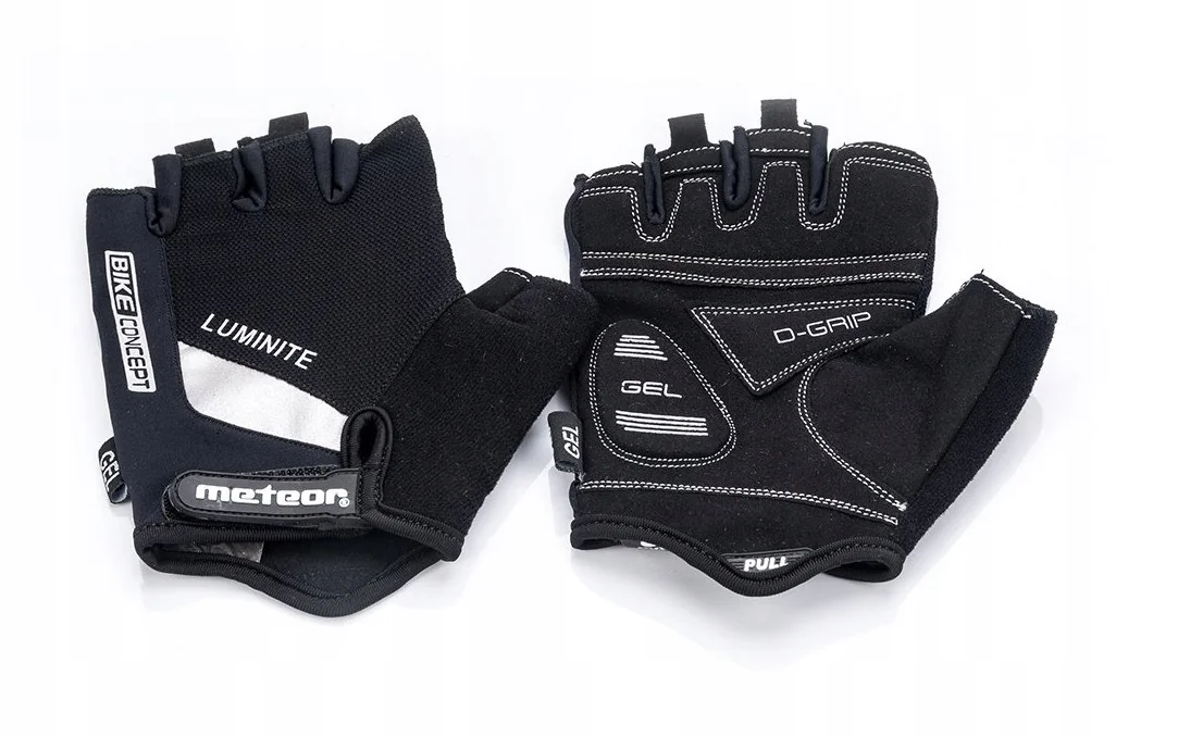 RĘKAWICZKI ROWEROWE NA ROWER KRÓTKIE METEOR GEL GX32 XXL żelowe elastyczne