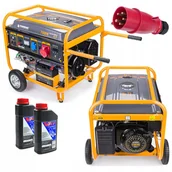 Agregaty prądotwórcze - POWERMAT PM-AGR-7500M-EL / PM1142 - miniaturka - grafika 1