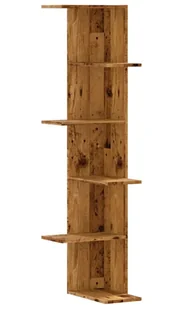 Narożna półka ścienna stare drewno N6-M38 - Półki do salonu Narożna półka ścienna stare drewno N6-M38 - Półki do salonu - miniaturka - grafika 1