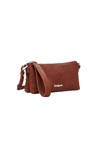 Desigual MONE_DEJAVU Dortmund Baby, Bi-Fold Portfel damski, 0, Brązowy, 0