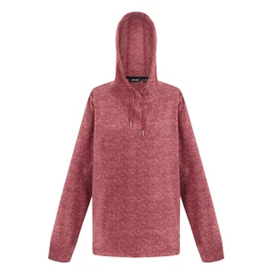 Regatta Damska Bluza z Kapturem Mayse Czerwony - Bluzy damskie - miniaturka - grafika 1