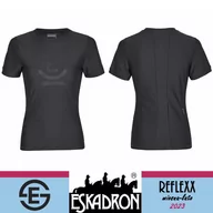 Koszulki jeździeckie - Eskadron Koszulka damska T-SHIRT REFLEXX SS 23 - deepgrey - miniaturka - grafika 1