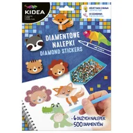 Zabawki kreatywne - naklejki diamentowe zwierzęta - miniaturka - grafika 1