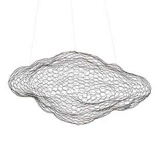 Druciana lampa wisząca STARDUST P0525D Maxlight LED 14W 3000K do salonu czarny - Lampy sufitowe - miniaturka - grafika 1