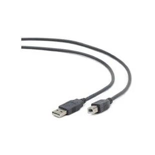 Gembird KABEL USB 2.0 A-B M/M 1.8M SZARY CCP-USB2-AMBM-6G - Kable USB - miniaturka - grafika 1