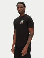 Koszulki męskie - Volcom T-Shirt Catv A3512552 Czarny Classic Fit - miniaturka - grafika 1